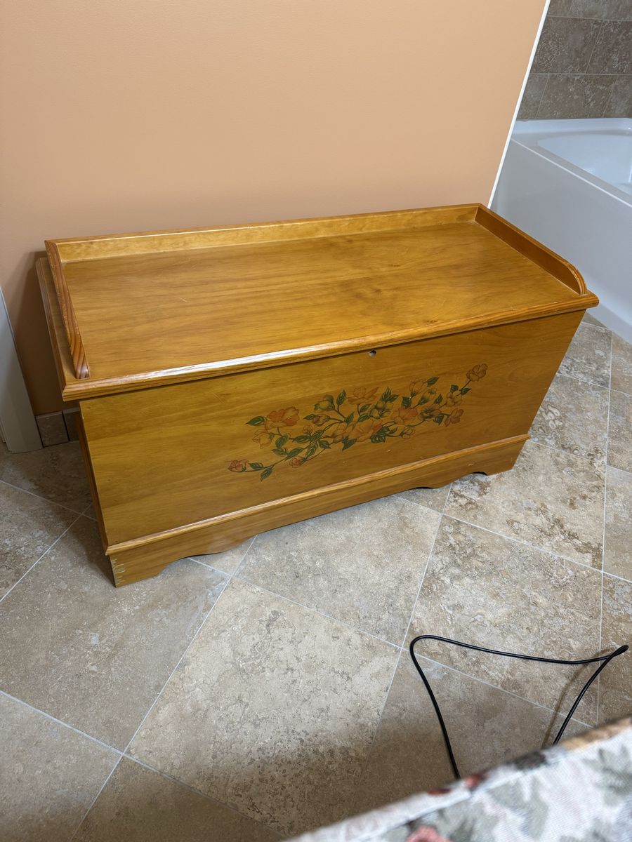 Hope Chest or Blanket Chest, Supply Chest, Bench