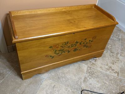 Hope Chest or Blanket Chest, Supply Chest, Bench