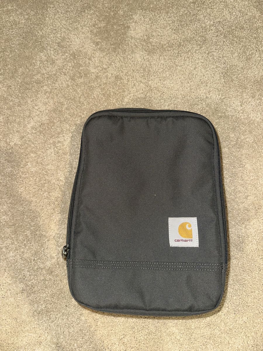 Carhartt Vertical Insulated Lunch Cooler Bag - Dark Grey / Charcoal