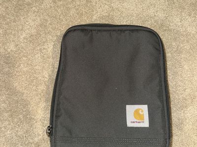Carhartt Vertical Insulated Lunch Cooler Bag - Dark Grey / Charcoal