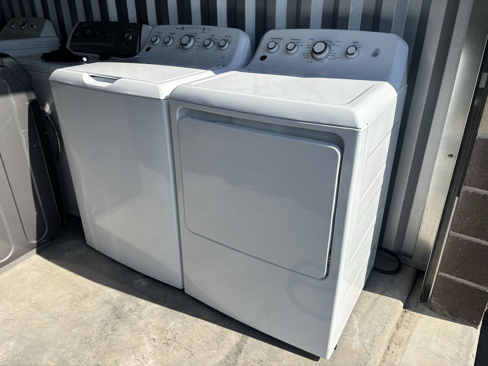 GE Washer and Electric Dryer Set Free Delivery 