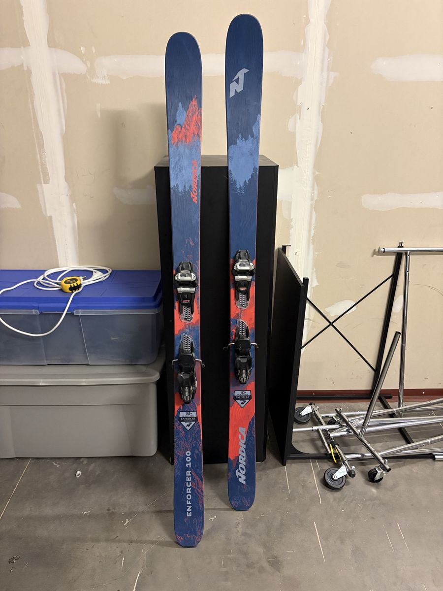 Nordica Enforcer 100 Skis - 193cm, Energy 2 Titanium, All-Mountain Freeride