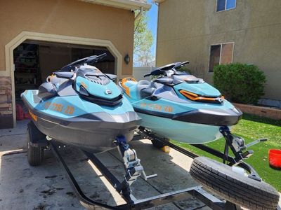 Seadoo Wake Pro 230 & Wake 170 with Move trailer & accessories.