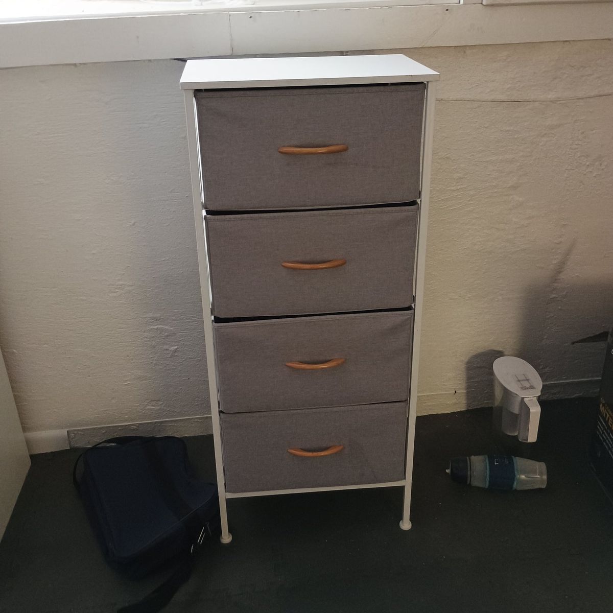 Small fabric shelving unit, organizer, or dresser