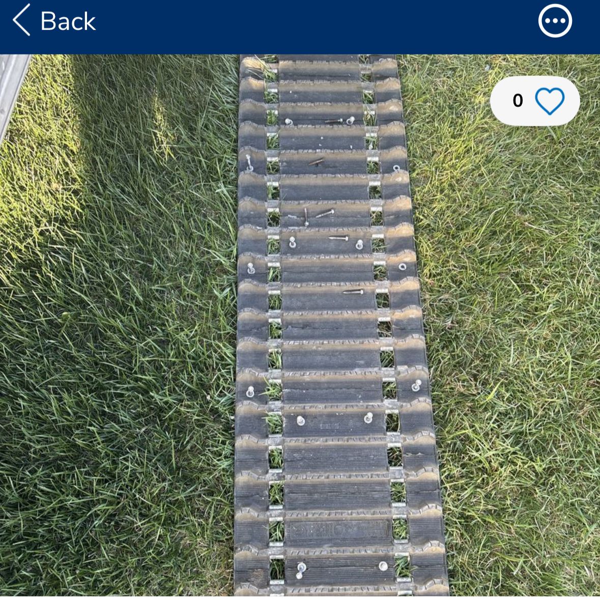 ISO Broken Snow Sled Track