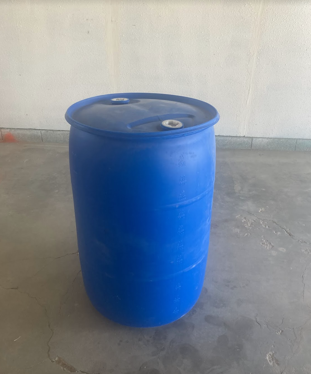 55 Gallon Water Storage Container