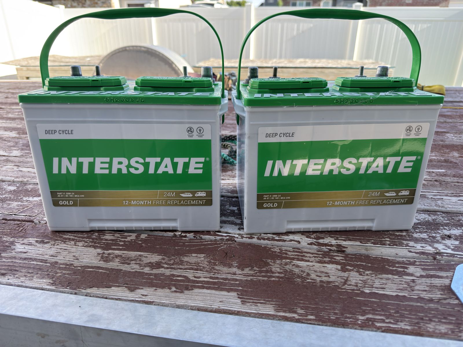 Interstate Deep Cycle Batteries