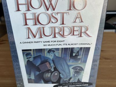 How to Host a Murder Episode 3 The Last Train From Paris Board Game Sealed