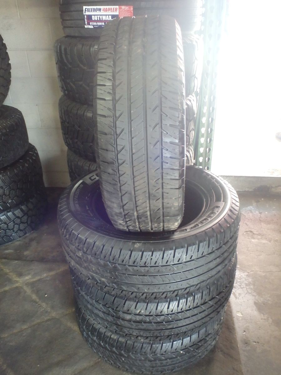 265/60R18 COOPER EVOLUTION HT2 SET OF USED TIRES