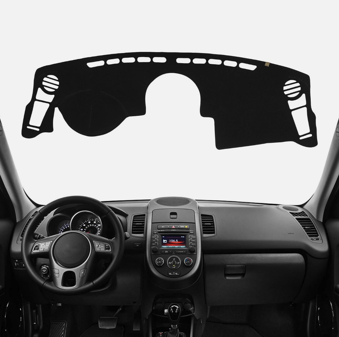 Dashboard Cover Dash Mat for Kia Forte Forte5 Koup 2014-2018 Anti-Glare