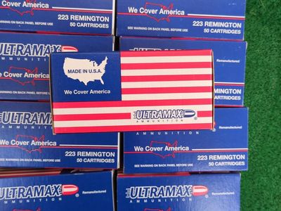 .223 Ammo Lot – 700 Rounds + Ammo Can (Ultramax & MFS)