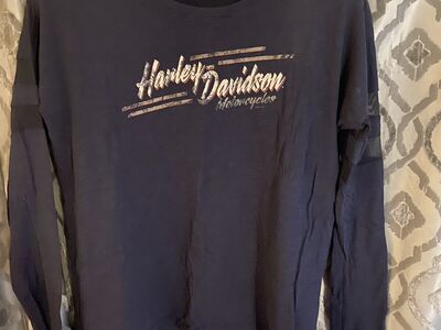 Women’s Harley-Davidson Long Sleeve Shirt w/ Mesh Detail – Size XL