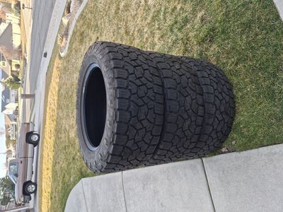 3 Toyo Open country AT3 295/55/20