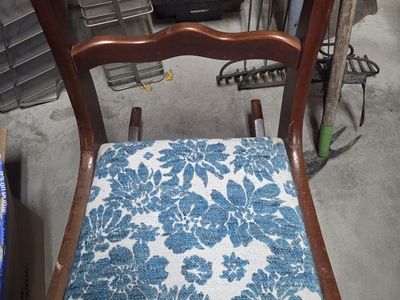 Vintage Tell childrens wooden rocking chair