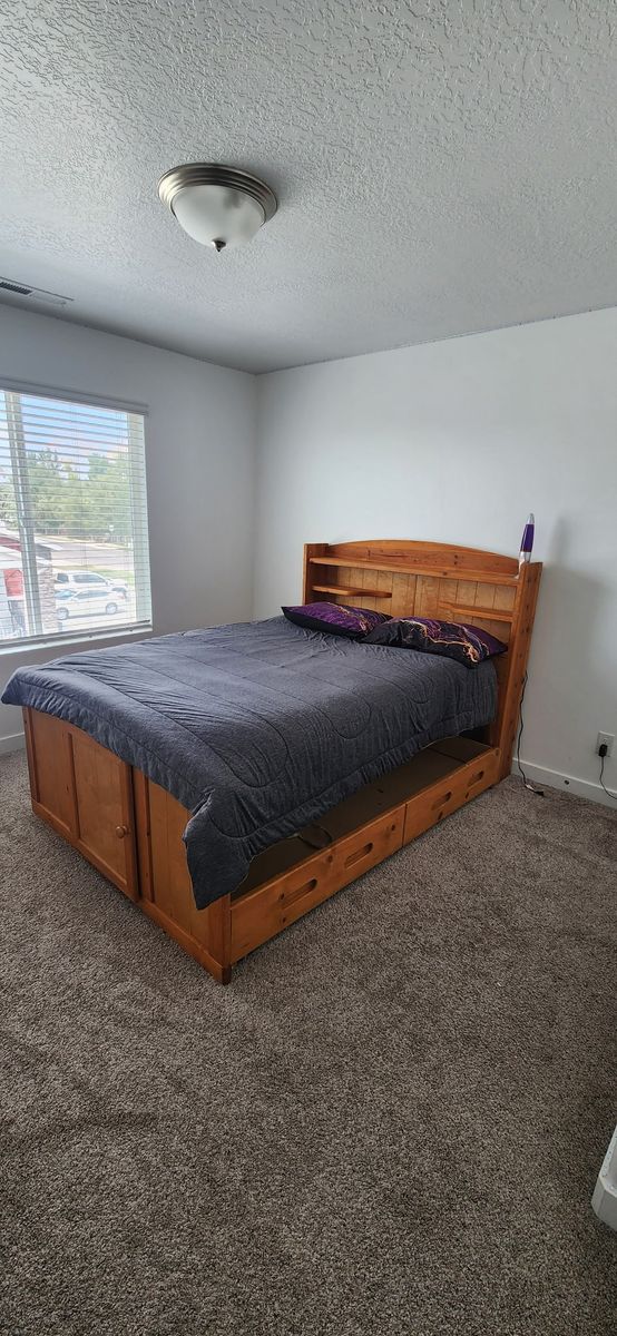 Full Size Wood Bed Frame