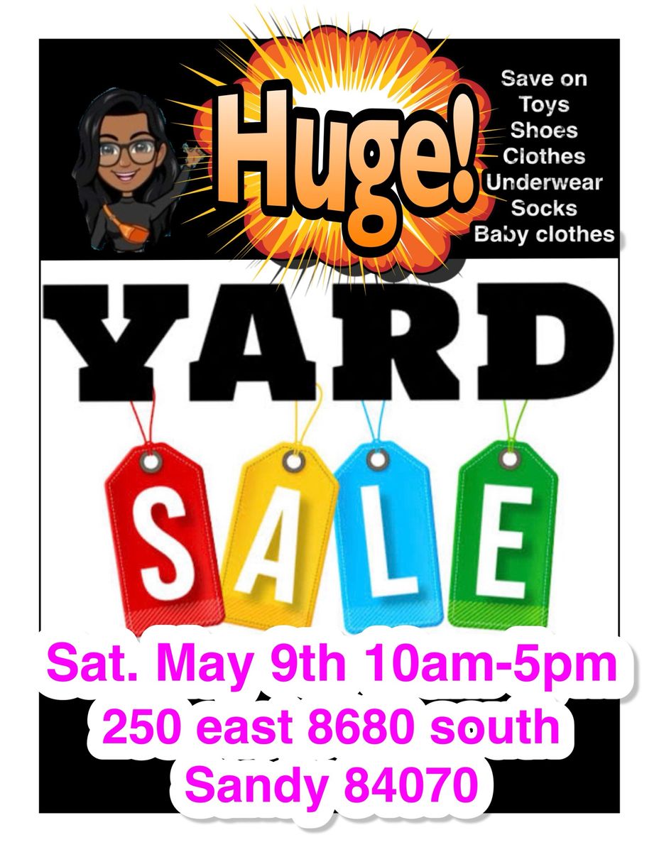 Huge multi family yard sale