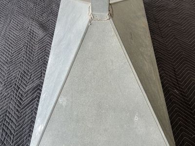 Vintage 1985 Custom Galvanized Hood