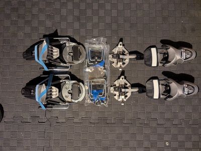 Look Pivot Alpine Ski Bindings Silver