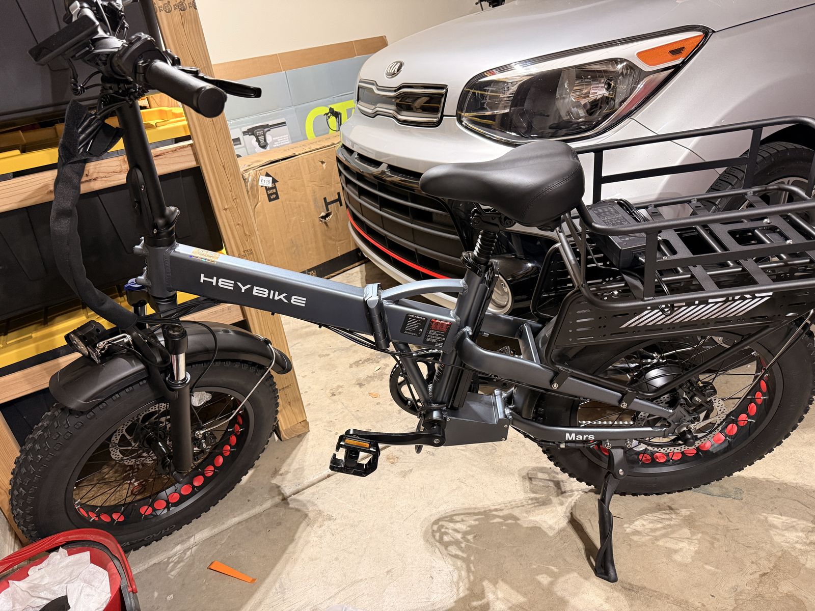 HeyBike Mars 2.0 1000 W Granite Grey