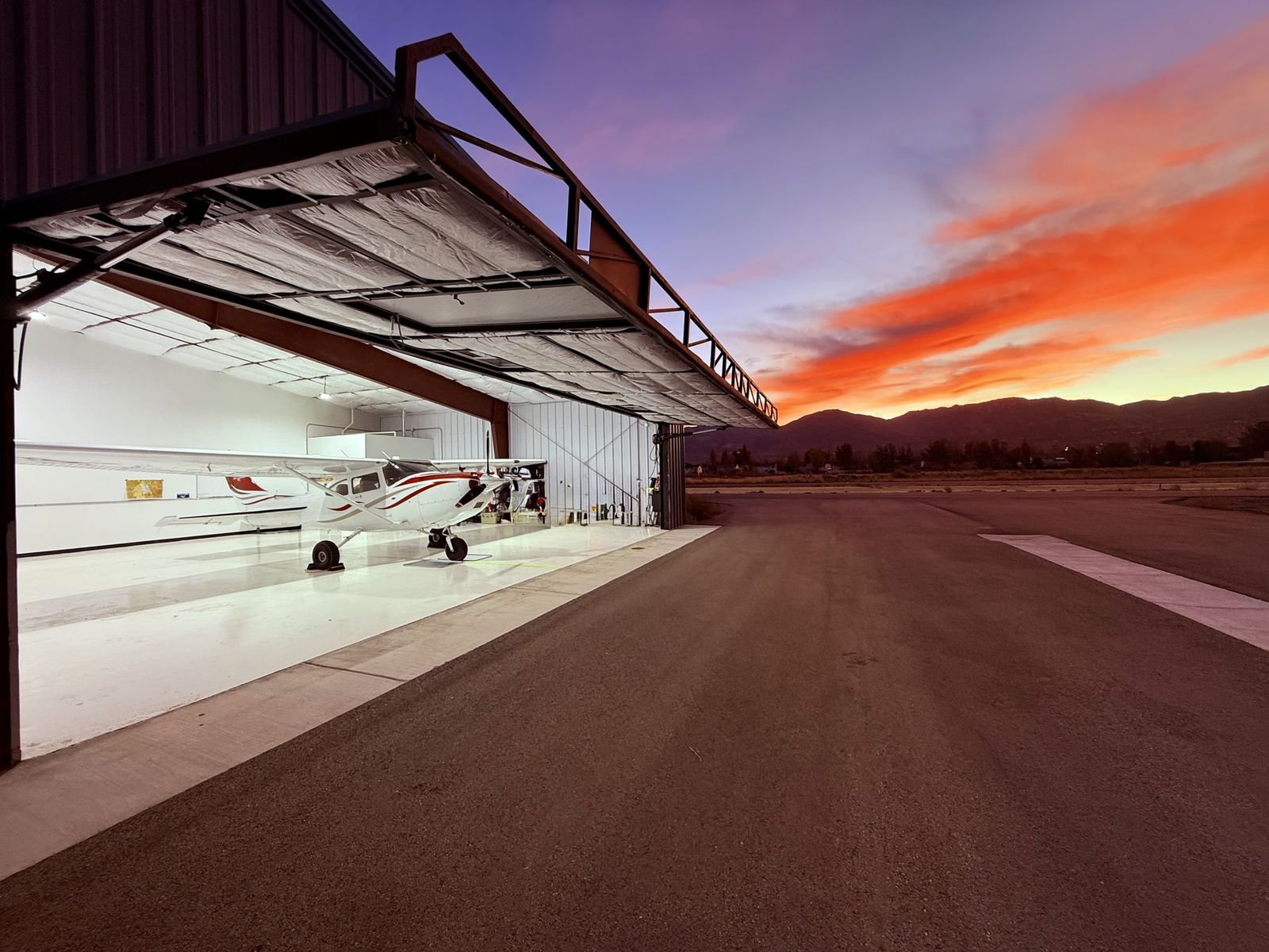 Skypark airport hanger for sale