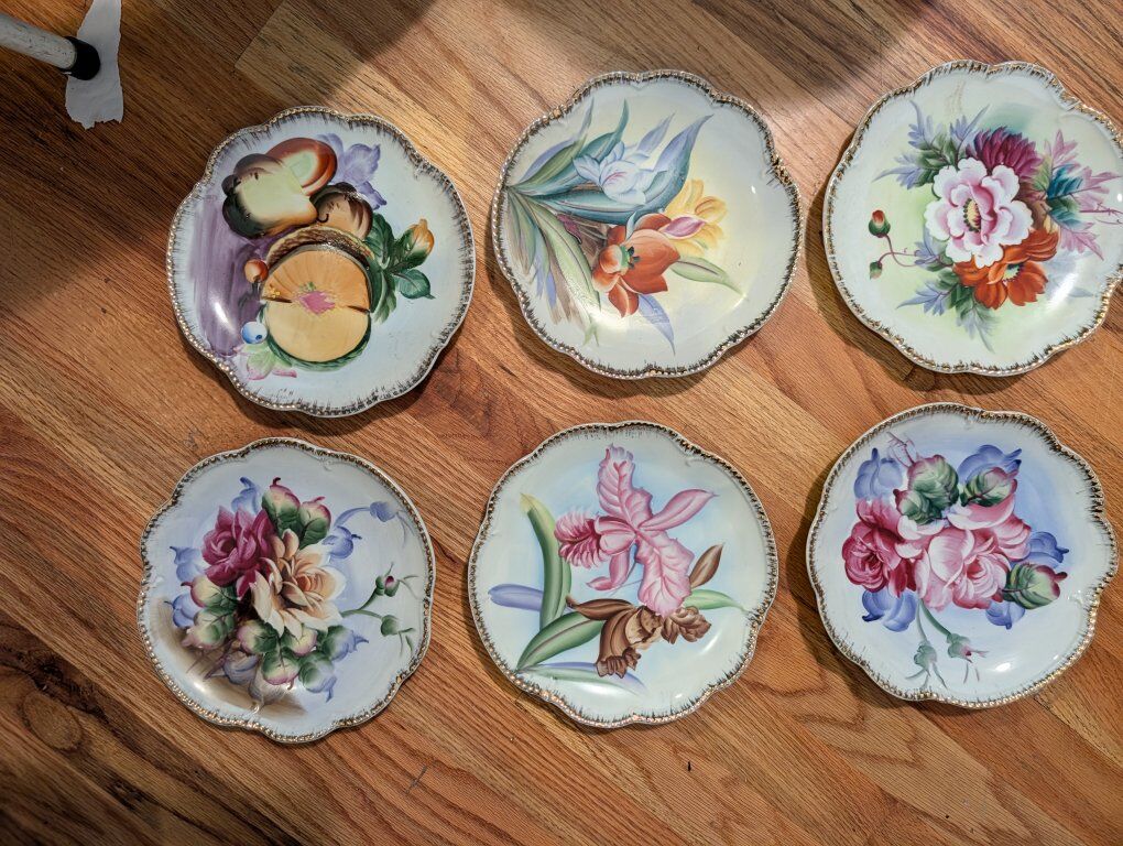 Vintage Beautiful Plates