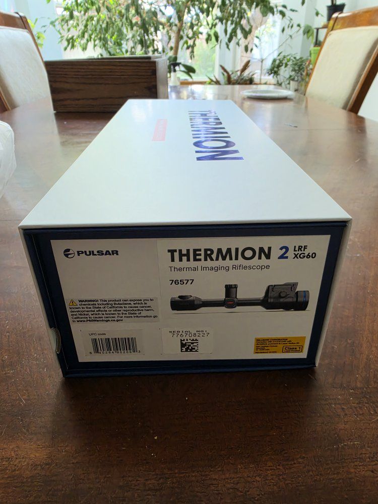 Pulsar Thermion 2 LRF XG60 Thermal Imaging Riflescope (Model 76577)