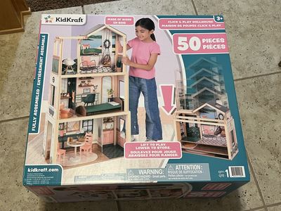 NEW: KidKraft Click 'n Play Dollhouse