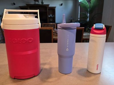 Water jugs/containers in excellent condition... 1 price for all three ..great price