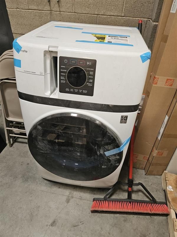 GE Profile All-in-One Washer Dryer Combo, SmartDispense, White $1000 OBO