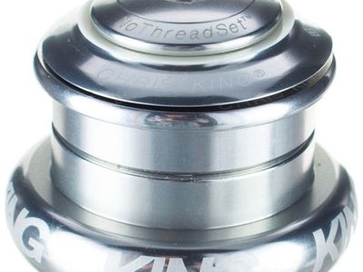 Chris King Inset 7 Headset EC ZS44/EC44 - Silver NoThreadSet Bike Part New