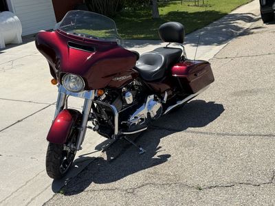 Harley-Davidson Street Glide Touring FLHX 2015 Motorcycle - Beautiful “Mysterious Red Sunglo”, 103 Engine