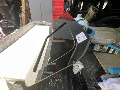 Van sliding windows OE flush style