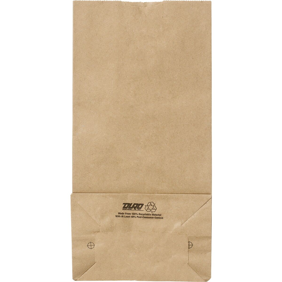 Duro Bag #66 Recycled Paper Bag, Kraft, 300 ct 598801 #67733