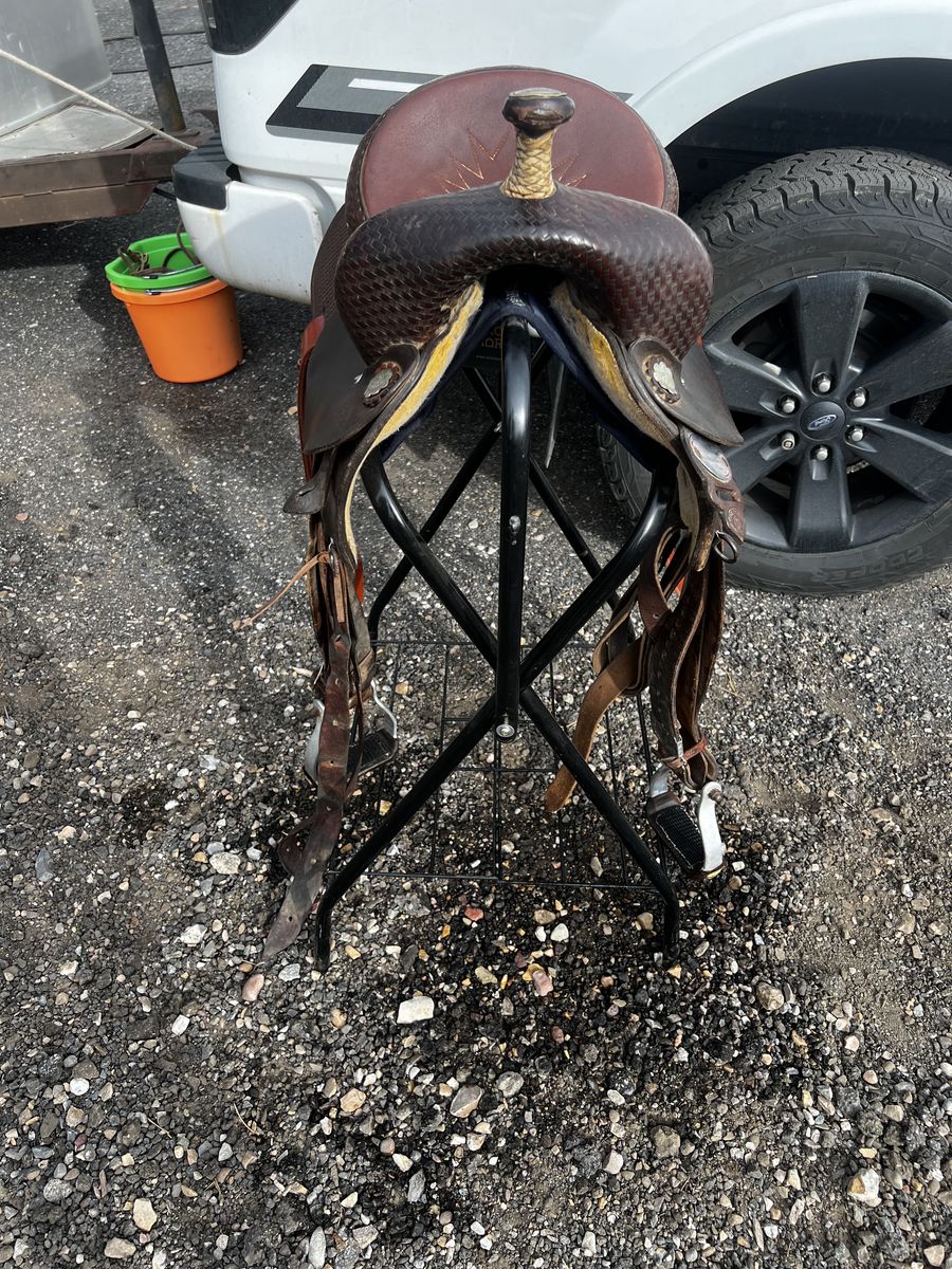 Circle Y saddle 13.5