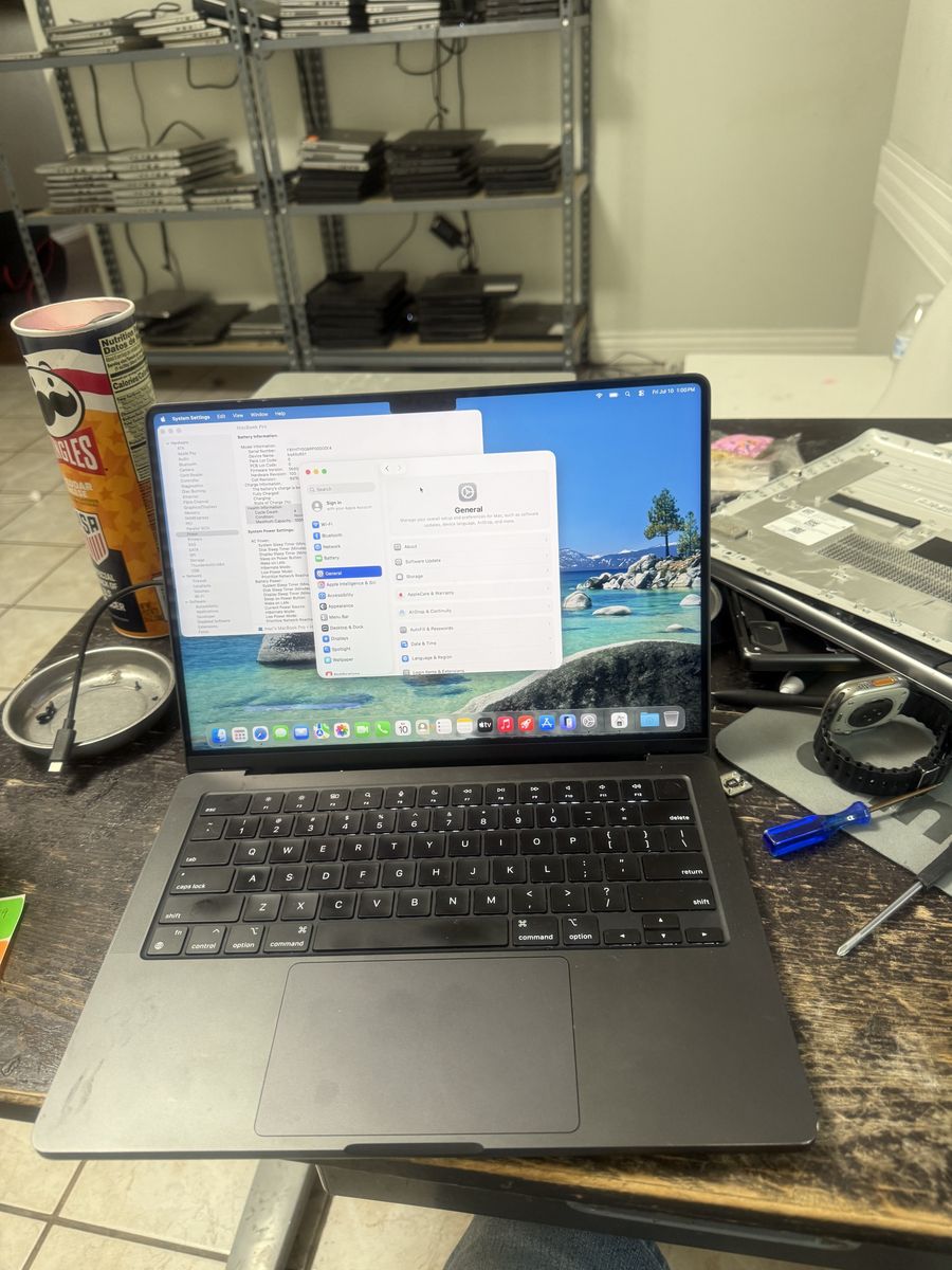Apple MacBook Pro 14-inch M3 Pro Chip 18GB RAM 1TB SSD with warranty