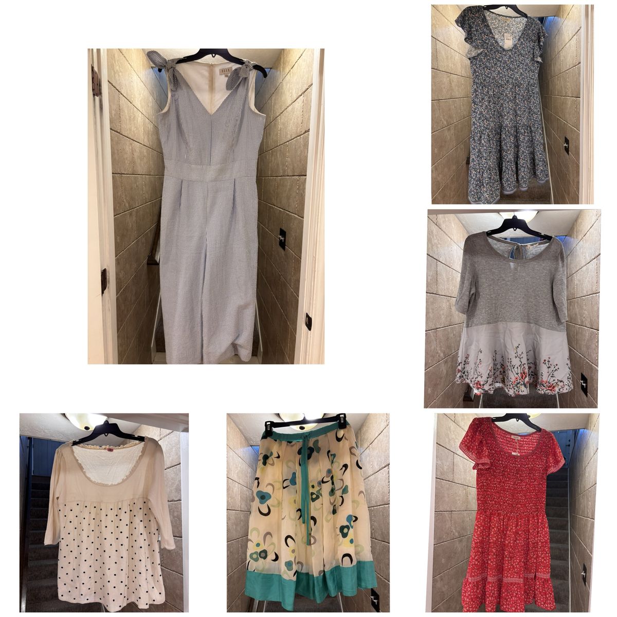Women’s size large clothing bundle. Anthropologie, Max Studio etc