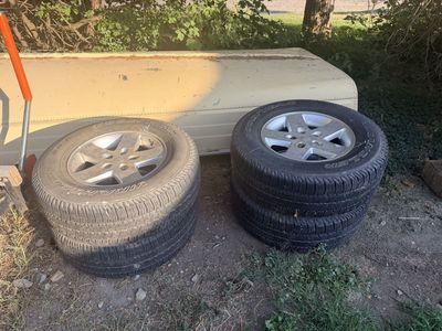 Jeep 5-Lug Wheels & Tires – 255/75R17