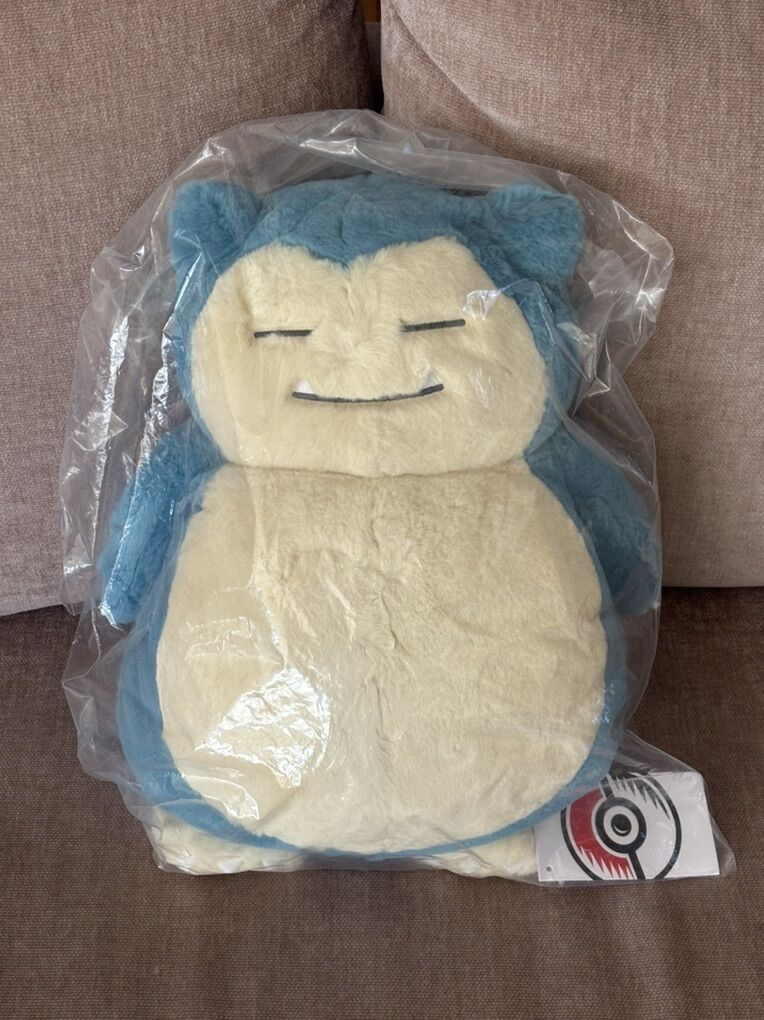 Snorlax Plush Pokemon To A Loving Home