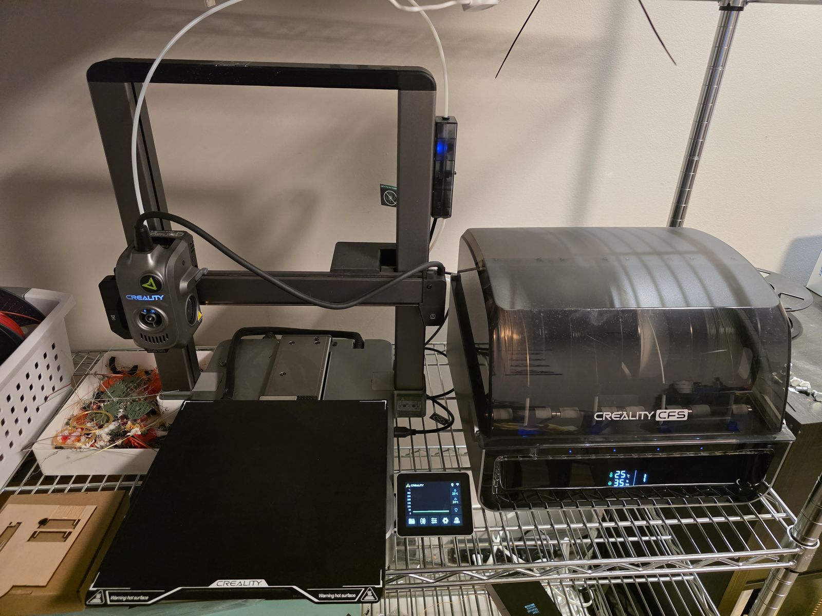Creality Hi Combo 3D printer with CFS