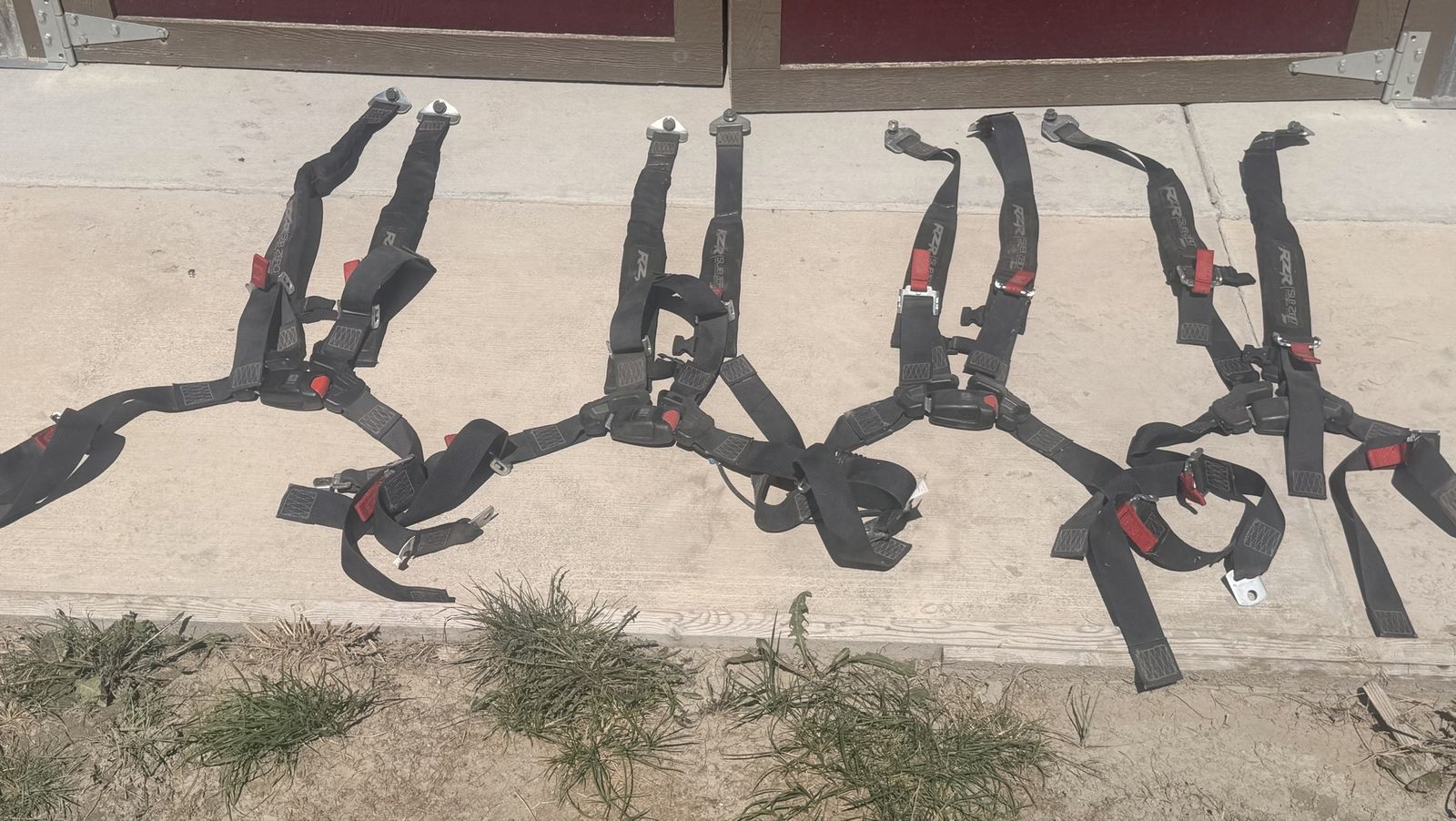 Sub Zero 4-Point Harnesses Set for Polaris RZR Turbo S