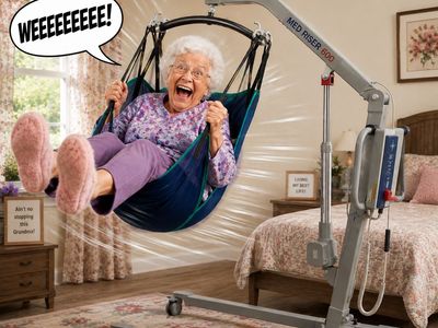 Med Riser 600 Patient Lift with Sling Attachments