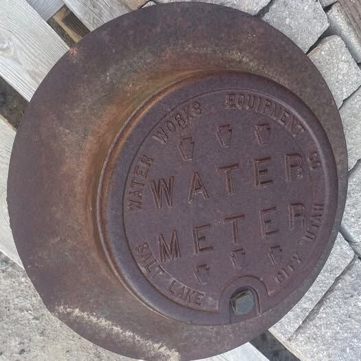 Cast Iron Water meter ring and cover, 2 available