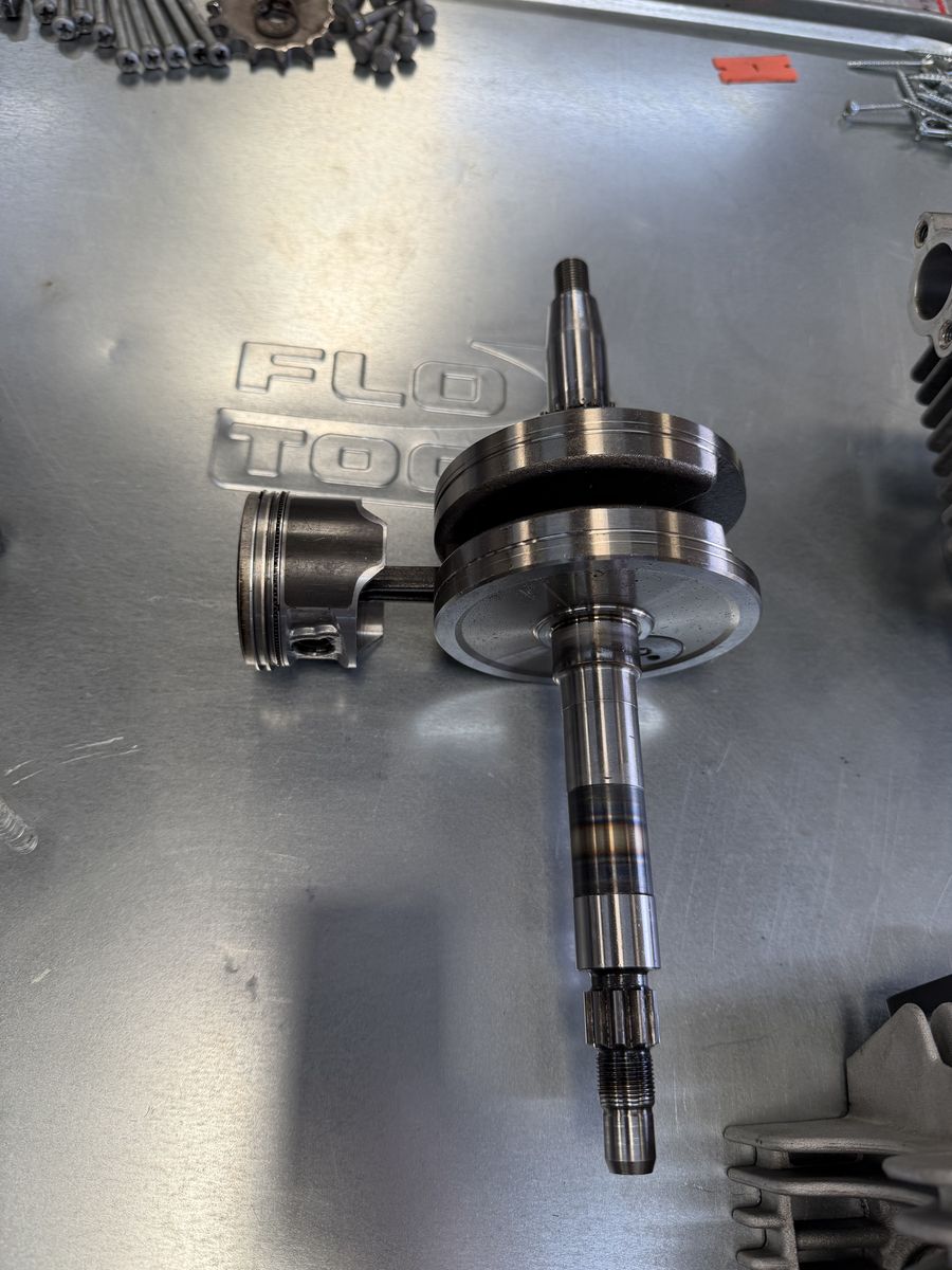 2022 Kawasaki KLX 110 upper end parts