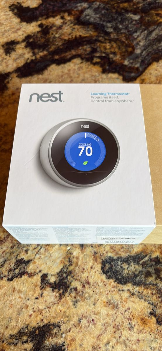 Google Nest Learning Thermostat T20077 - Smart Home Automation