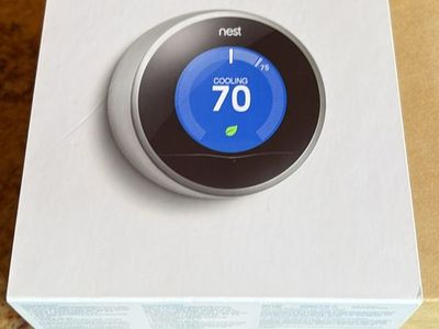 Google Nest Learning Thermostat T20077 - Smart Home Automation