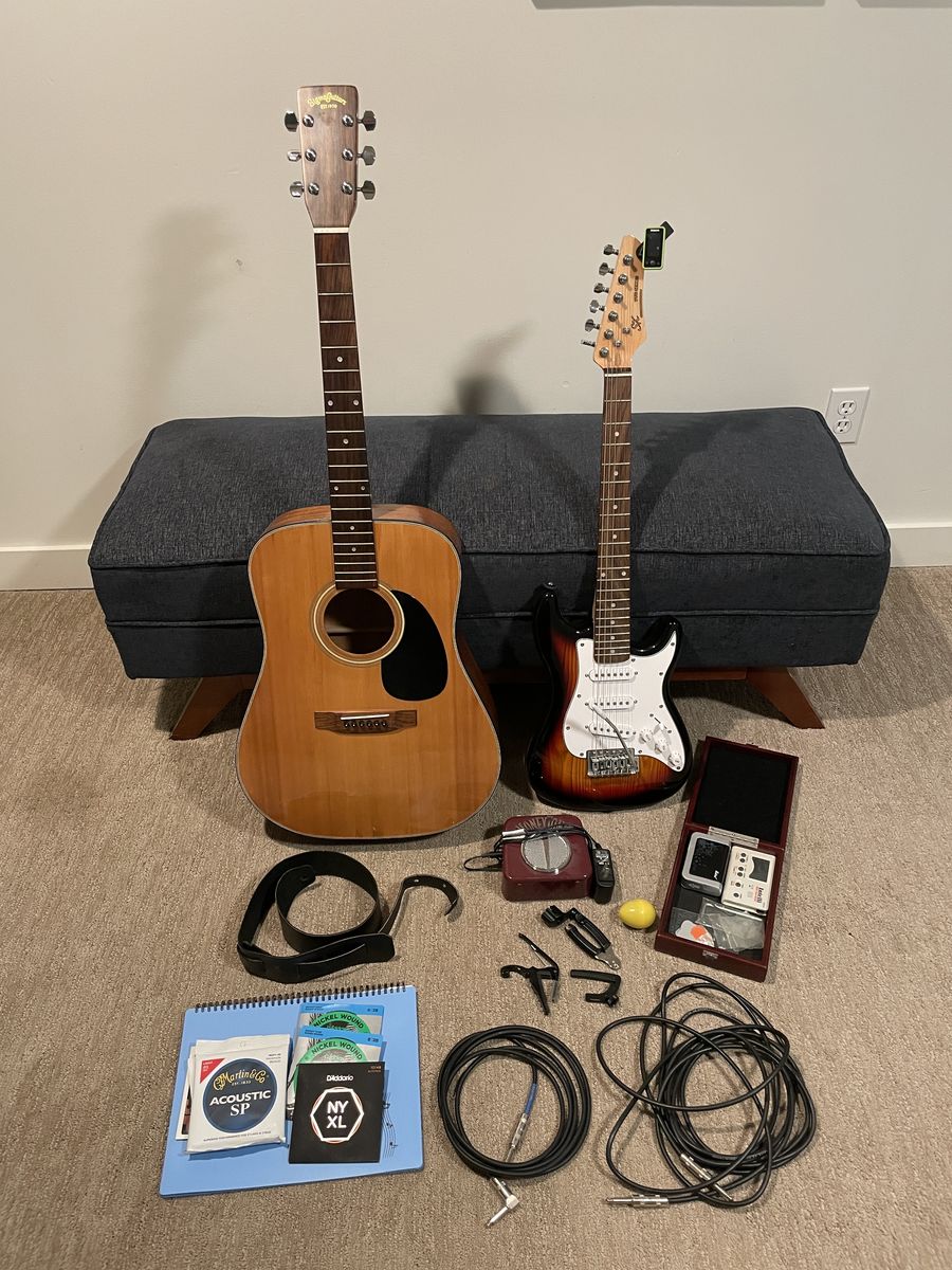 Small Electric Guitar And Stuff