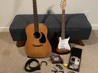 Small Electric Guitar And Stuff