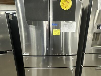 SPARKLING BRAND NEW GE PROFILE 4-DOOR FRIDGE