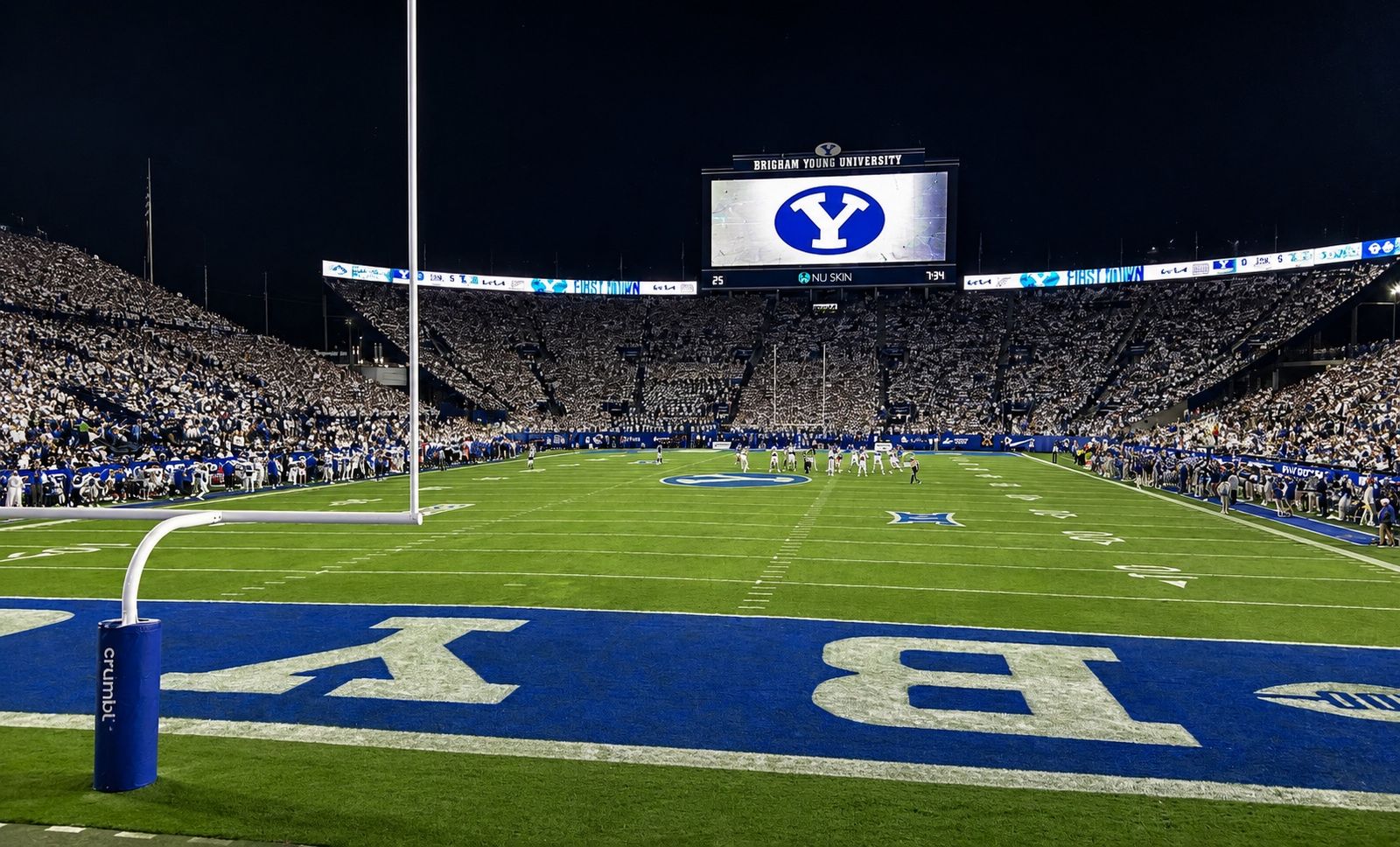 BYU vs Arizona Tickets – ROW 10, FIELD LEVEL! Section 25 – 3 Seats Together