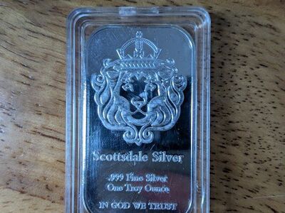 1 Troy Oz Silver bullion
